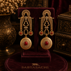 Coral vintage heritage earrings