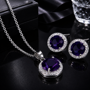 Midnight sapphire set