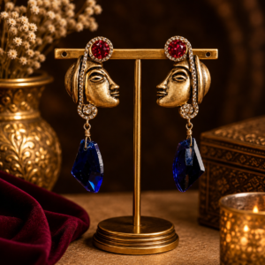Midnight muse statement earrings