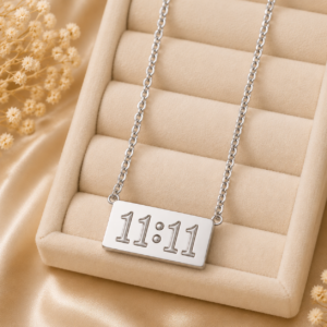 Angel 11.11 silver necklace