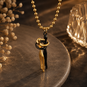First dance pendant necklace