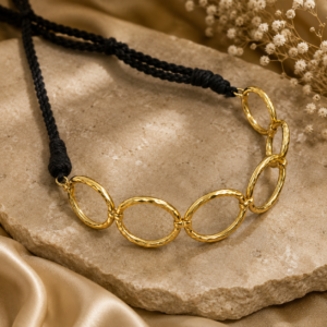 Modern statement collar necklace