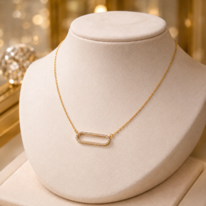 Capsule pendant necklace