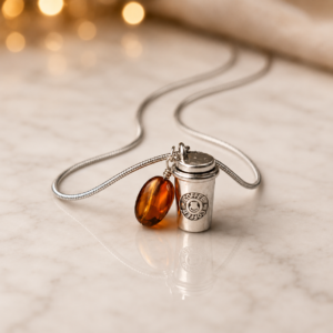 Coffee pod necklace