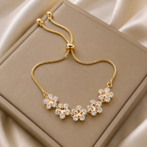 Floral core bracelet