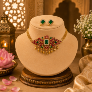 Ruby Emerald network choker set