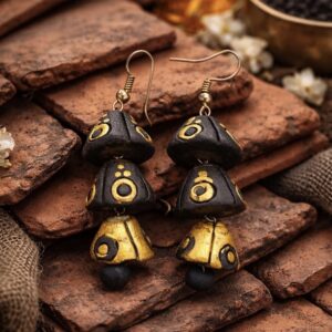 Hand painted 3 layer terracotta Jumka