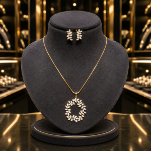 AD Floral pendant set