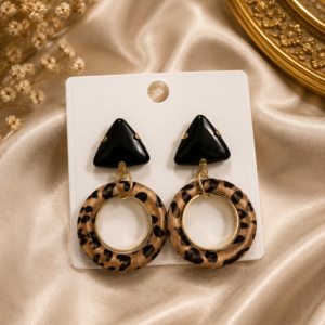 Leopard hoops